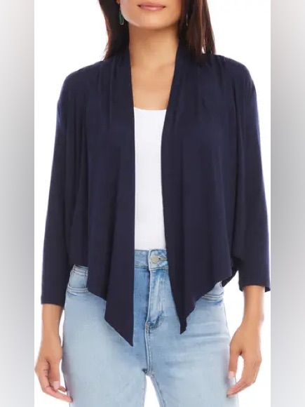 Susan Graver Women’s Liquid Knit Cardigan Size 1x